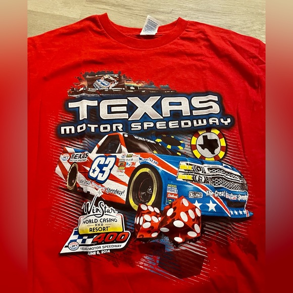Rare Kyle Busch M&M’s screen printed t shirt size large - Picture 2 of 5